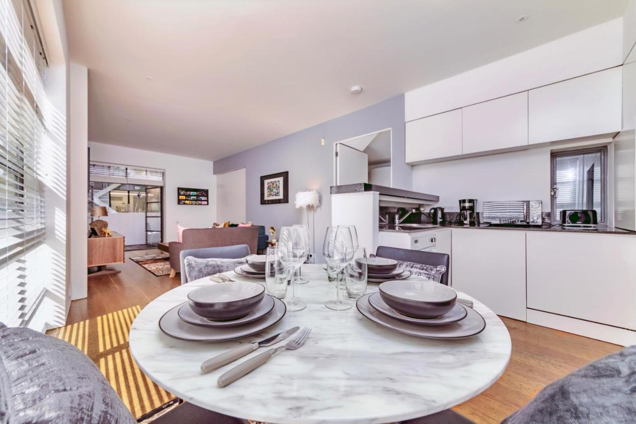 Interior-Designer Apartment With 2 Terraces London Ngoại thất bức ảnh